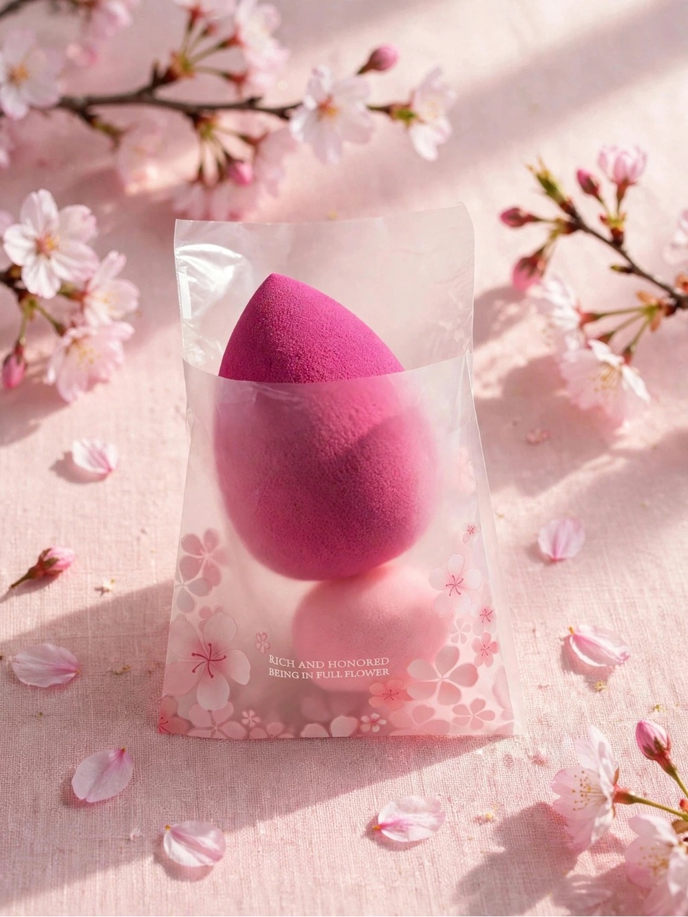 Pink Makeup Sponge Blender - Beauty Blender Style